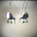 Sterling silver Kiwi earrings. I love NZ