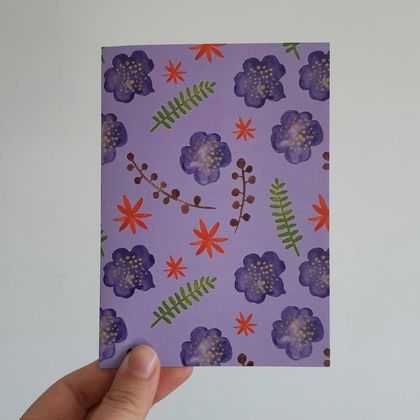 Purple Blooms Gift Card