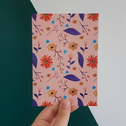 Floral Watercolors Gift Card