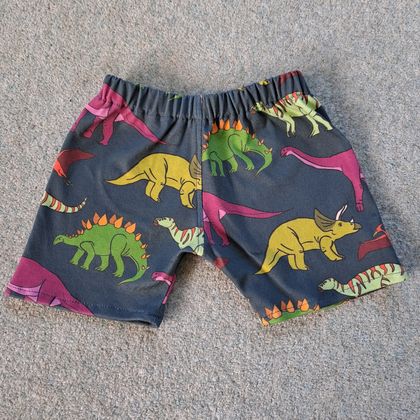 Dino shorts 6-12 months 