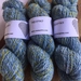 ‘Reflection’ NZ wool and silk handspun yarn