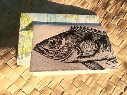 Fish card with Atlas envelope