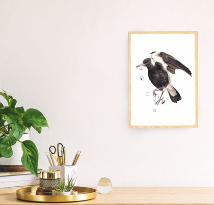 Magpie  - a limited edition fine art giclee print
