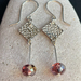 Fantail & Co Silver & Crystal Earrings - [#507]