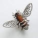 Ironweed HONEY BEE NAIL- Medium