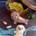 Seal pocket pal playset (felt toy)