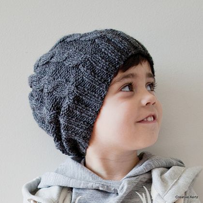 Knitted Cable Hat (Made to Order in your Choice of Colour)