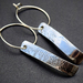 Handcrafted sterling silver earrings