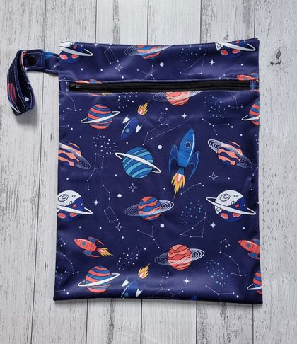 Space rockets Wet bag / Swim Bag