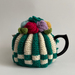 Retro Style Tea Cosy - Hand Knitted - Hand Crocheted