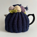 Retro Style Tea Cosy - Hand Knitted - Hand Crocheted