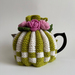 Retro Style Tea Cosy - Hand Knitted - Hand Crocheted