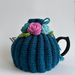 Retro Style Tea Cosy - Hand Knitted - Hand Crocheted