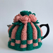 Retro Style Tea Cosy - Hand Knitted - Hand Crocheted