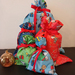 Reusable Christmas Gift Bags - Snoopy and Peanuts - Handmade - MelissaM