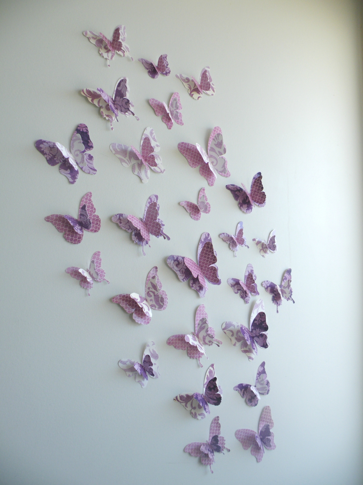 3D Butterfly Wall Decor "Elegance" Set | Felt