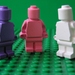 Pretty in Pink Minifigure Crayons (6 per packet)