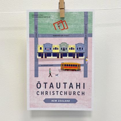 Ōtautahi Postcard – New Regent Street