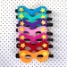 Superhero Mask Party Favour Pack of 10
