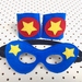 Kids Superhero Cuffs and Mask Set