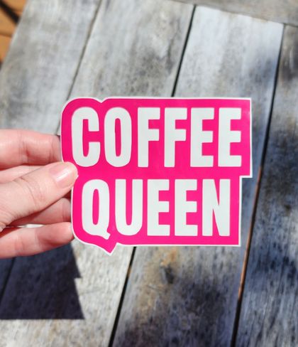 Coffee Queen Decal
