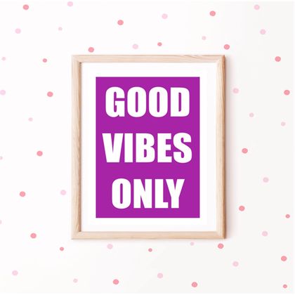 Goodilicious Vibes Only {Decal} 