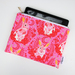 Zipper Pouch - Hop to It Pink