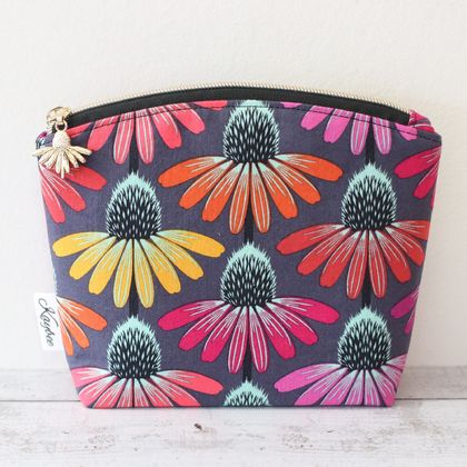 Makeup Bag - Echinacea Glow