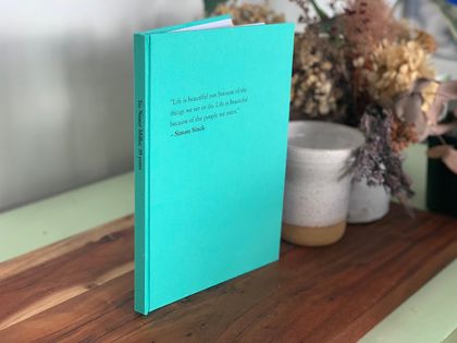Custom-made blank book A5