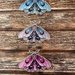 WATERPROOF VINYL STICKERS ~ Celestial Moths (Pack of 3)