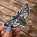 WATERPROOF VINYL STICKER ‘Subliminal Moth’