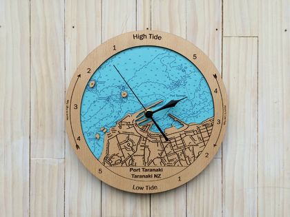 Port Taranaki design Tide Clock