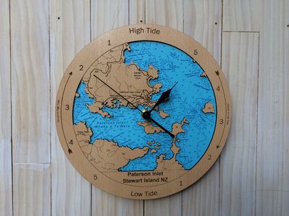 Paterson Inlet design Tide Clock