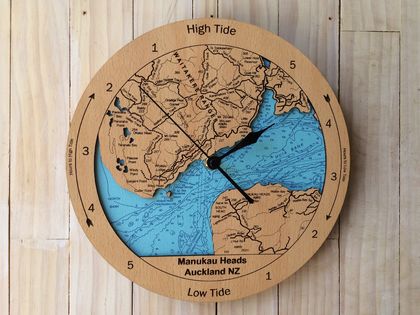 Manukau Heads design Tide Clock