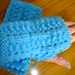 Pure luxury - pure wool fingerless gloves