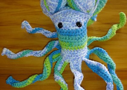 Octopus puzzle ball