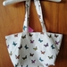 Butterfly tote bag