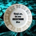 Wit-Tea Plate - Hold On, Let Me Overthink This - Decorative Plate