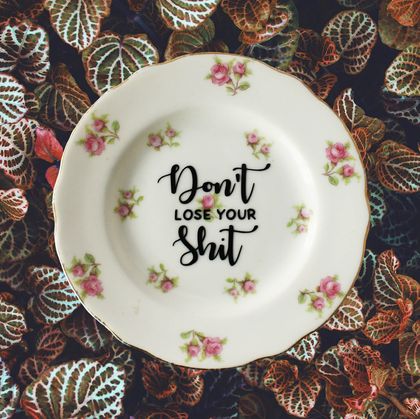 Don’t Lose Your Shit, Trinket Dish