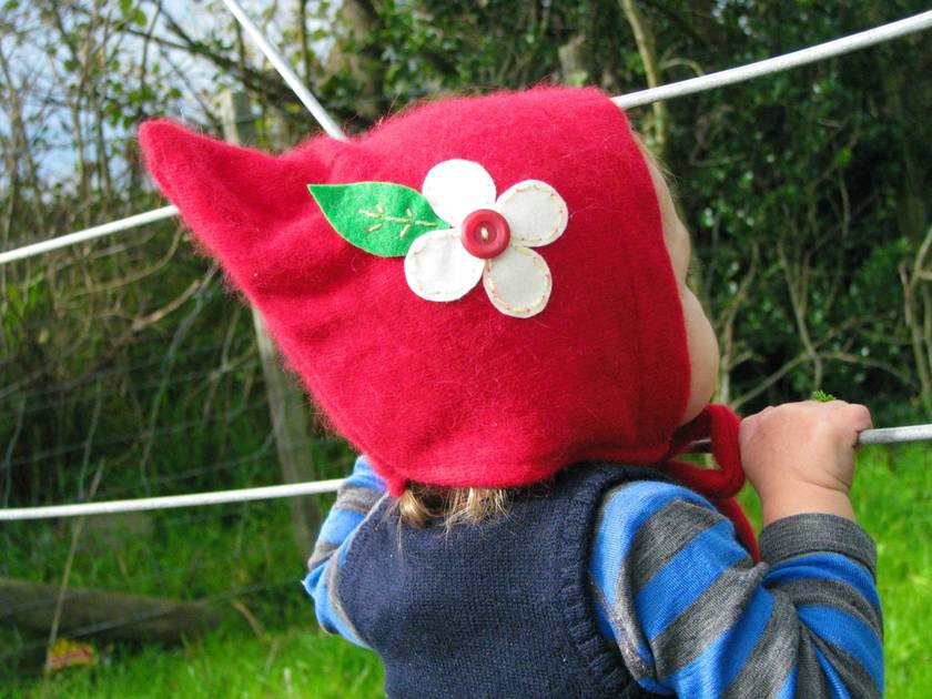 Felt best sale pixie hat