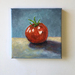 An original tomato  painting - On canvas - perfect for Kitchen decor 