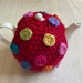 FREE Teapot with this Gorgeous Tea Cosy -  Red with rainbow spots  