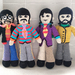 Yellow Submarine Beatles Set - PDF Crochet Pattern