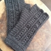 Hand Crocheted Shell Stitch Fingerless Gloves