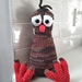 Hand Crocheted Willy the Weka