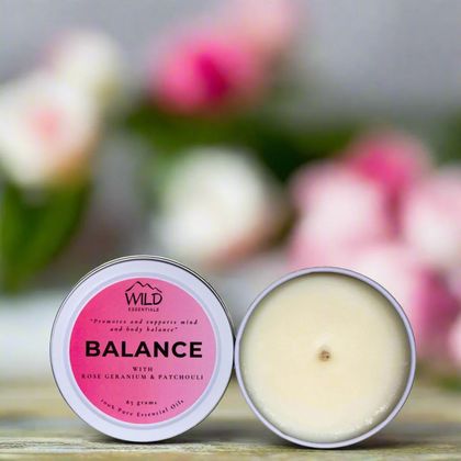 Essential Oil Candle - Rose & Patchouli