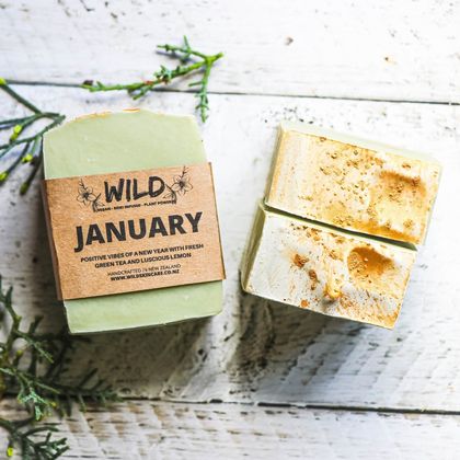 January Handcrafted Soap Bar