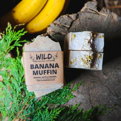 Banana Muffin Handcrafted Soap Bar