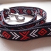 Handmade Maori pattern dog lead