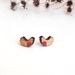 Sweet Bird Tiny Earrings in Robin Red